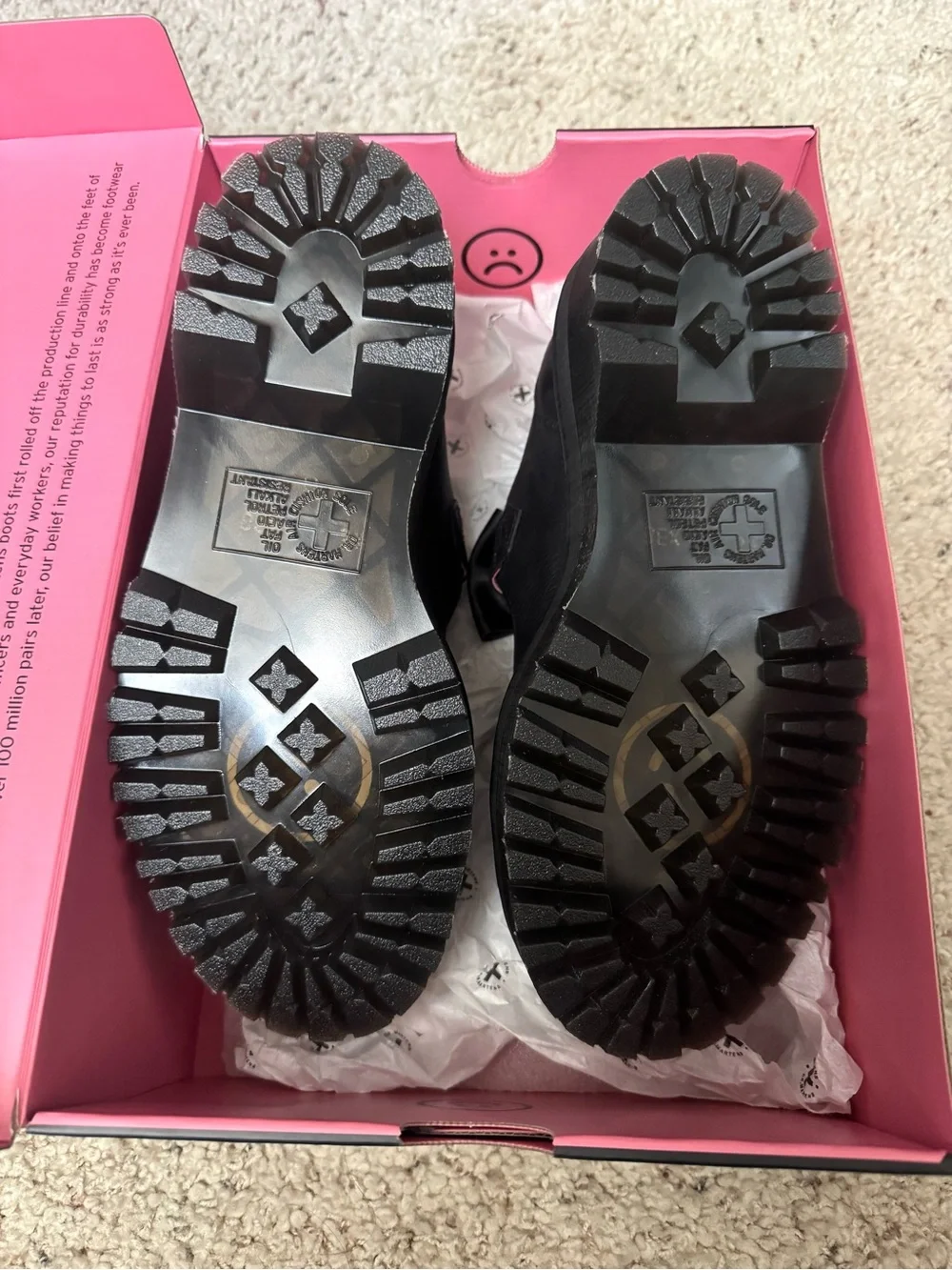 Dr. Martens x Lazy Oaf Bethan Leather Platform Bex Sole Mary Jane Size 7 NEW